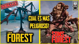Que caníbales y mutantes son mas PELIGROSOS (Actualizado)/ THE FOREST vs SONS OF THE FOREST