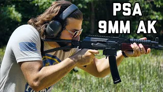 AKV - 9 мм. Пистолет Пулемет от Palmetto State Armory //  Brandon Herrera на Русском Языке.