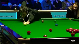 Ronnie O Sullivan Fantastic Game against Nigel Bond in European Master