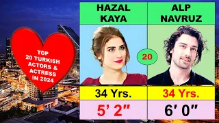 TOP 20 Turkey Actress & Turkish Actors 2024 🔥💖