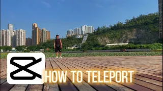 HOW TO EDIT TELEPORTATION IN CAPCUT|CAPCUT TUTORIAL