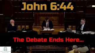 The exact moment the "Debate (on John 6) Ended" between James White and Leighton Flowers  and Why: