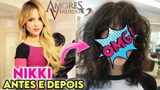 Amores Verdadeiros: Nikki Antes e Depois / Atriz Eiza González ATUALMENTE