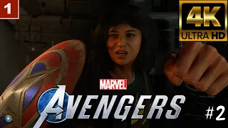 4K Marvel's Avengers gameplay Прохождение Часть 2 🔴