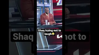 Shaq’s reaction to Charles Barkley saying “that young boy is coming”☠️😭