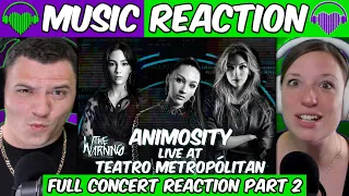 The Warning - Animosity LIVE at Teatro Metropolitan REACTION @TheWarning