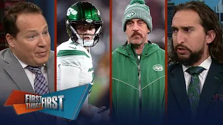 Aaron Rodgers unlikely to return this season, Zach Wilson reluctant? | NFL | FIRST THINGS FIRST