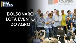 Na Agrishow, Bolsonaro diz que plantou sementes em 4 anos de governo