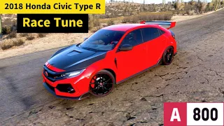 Forza Horizon 5 - 2018 Honda Civic Type R Race Tune A 800