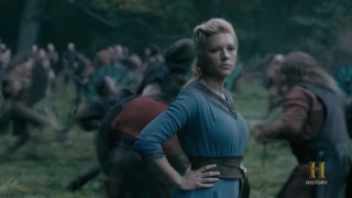 Vikings - Lagertha Training To Take Over Kattegat [Season 4B Official Scene] (4x13) [HD]