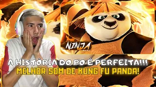 (CHOREI MUITO NO SEGUNDO FILME!!!) REAGINDO a Herdeiro do Chi | Po (Kung Fu Panda) | Ninja
