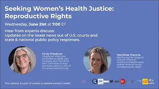 Seeking Women’s Health Justice: Reproductive Rights