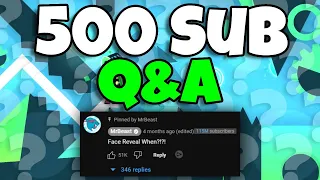 500 Subscriber Q&A (Face Reveal) // Thriftyknight8