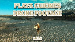 Playa Guiones Drone Footage | Surf | 4K HD Drone Video | Costa Rica | Vacation | Not Edited