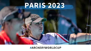Ella Gibson v Tanja Gellenthien – compound women gold | Paris 2023 World Cup S4