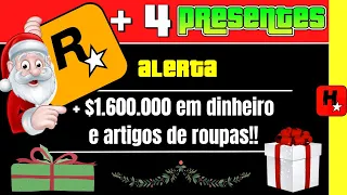 *URGENTE!* 4 Presentes da Rockstar pra Você (GTA V Online)
