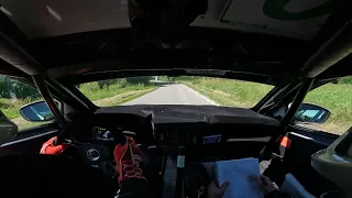 Sroka / Kielar Rajd Rzeszowski 2022 Maximum attack pstrągowa Peugeot 208 Rally 4