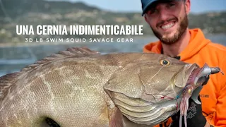 Una cernia di 15 kg indimenticabile: Swim Squid Savage Gear