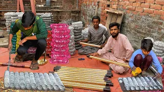 Incredible Process Of Making Metal Bangles | Factory Manufacturing Process