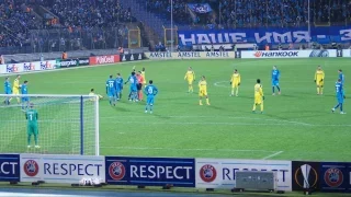 Zenit 2:0 Maccabi Tel Aviv / Зенит 2:0 Маккаби Тель-Авив с трибуны Петровского