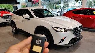 2022 Mazda CX-3 White Color - Compact SUV 5 Seats | Exterior and Interior
