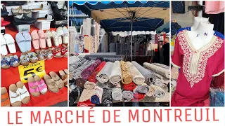 LE MARCHÉ DE MONTREUIL - VLOG