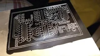 Гравировка печатных плат на 3D принтере