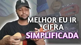 CHURRASQUINHO DO MENOS É MAIS - MELHOR EU IR (CIFRA SIMPLIFICADA NO CAVAQUINHO) VÍDEO AULA