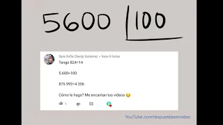 Cómo DIVIDIR por 100