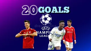 20 BEST CHAMPIONS LEAGUE GOALS 2021/22 GROUP STAGE