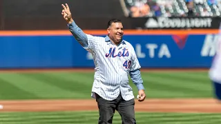 Bartolo Colon Honored at Citi Field