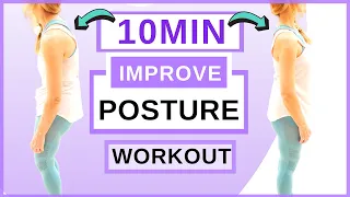 10 Minute Indoor Workout For Better Posture!