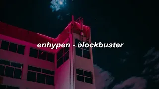 ENHYPEN ( 엔하이픈) - Blockbuster (액션 영화처럼) ft. TXT'S Yeonjun (easy lyrics / pronunciación fácil)