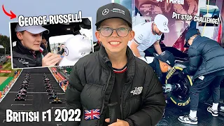 BRITISH F1 GRAND PRIX 2022! *GEORGE RUSSELL SIGNED HIS HAT*