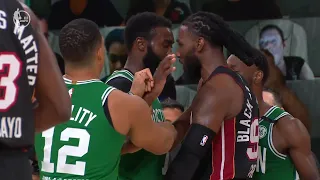 Jae Crowder & Jaylen Brown heated exchange | Game 3 | Celtics vs Heat