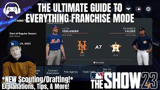 THE ULTIMATE GUIDE TO EVERYTHING FRANCHISE MODE ON MLB THE SHOW 23