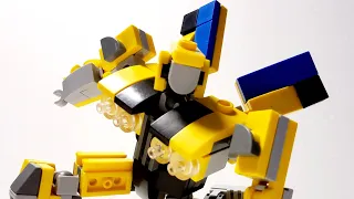 How To Build Transformers Rise Of The Beasts Bumblebee In LEGO