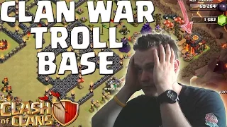 [facecam] CW TROLL BASE! || CLASH OF CLANS || Let's Play CoC [Deutsch/German Android iOS PC HD]
