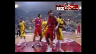 2006 ARIS (Greece) - CSKA (Moscow) 62-65 Men Euroleague Basketball, full match