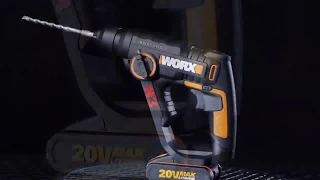 Перфоратор аккумуляторный Worx WX390, 20 V