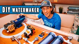 How to make water on a sailboat (and how to build your own watermaker) // Ryan’s tech corner #3