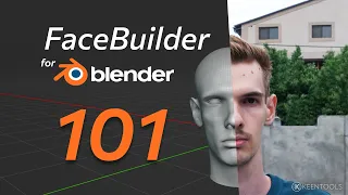 Photorealistic 3D head from images - Official FaceBuilder for Blender Tutorial