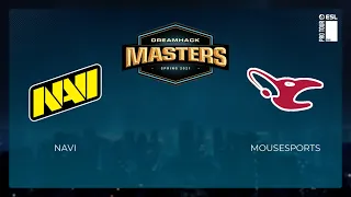 NaVi vs mousesports | Лучшие моменты | DreamHack Masters Spring 2021