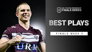 The best plays from NRL Finals Week 2 | NRL Telstra Premiership | 2021 | NRL