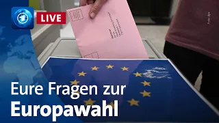 Eure Fragen an Wahlforscher Stefan Merz zur Europawahl | Bericht aus Berlin Extra