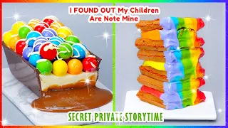 SECRET PRIVATE STORYTIME | Awesome & Perfect Rainbow Chocolate Cake Decorating Tutorials