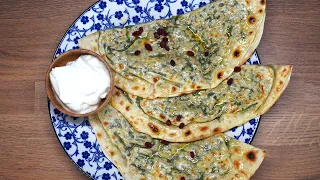 GUTAB - Azerbaijani Herb-stuffed Flatbread | Daily Yum