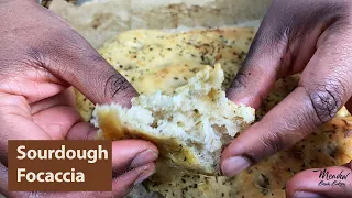 Sourdough focaccia : Quick sourdough discard focaccia : Sourdough discard recipes