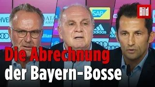 General-Abrechnung mit Medienvertretern | FC Bayern München Pressekonferenz 20. Oktober