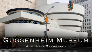 Guggenheim Museum | Alex Katz: Gathering Exhibition | Walking tour 4K